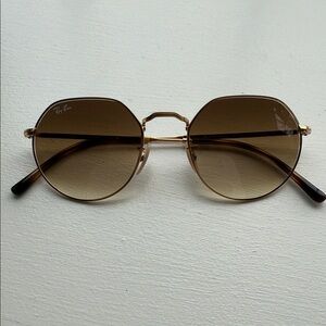 Jack Ray-Ban Gradient Gold Sunglasses